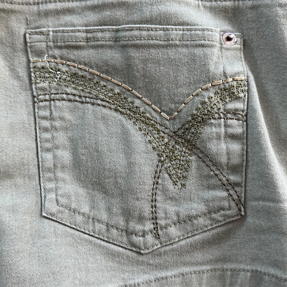 So Wear It Declare It green Shorts - Picture 6 of 8